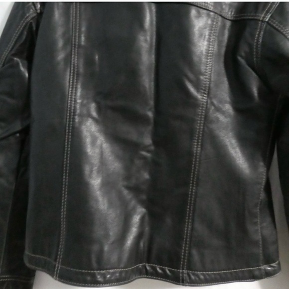 WOMENS LEATHER JACKET - Picture 6 of 7